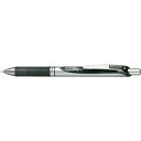 PENTEL ボールペン エナージェル 0.5mm シルバー軸 黒 (品番:BLN75Z-A)(注番2467306)