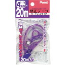 PENTEL 20m修正テープ 4mm (品番:XZT504W)(注番2473791)