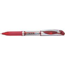 PENTEL ボールペン エナージェル キャップ式 0.7mm 赤 (品番:BL57-B)(注番2490971)