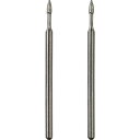 PROXXON マイクログラインダー用先端工具用先端工具 ダイヤモンドビット2本 矢1.6mm (品番:28215)(注番2514349)