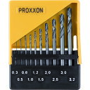 PROXXON マイクログラインダー用先端工具用先端工具 ドリル10種セット ホルダー入り (品番:26874)(注番2515849)