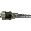 小池酸素 アポロコック(ソケット) ホース用 適用流体酸素 接続サイズφ8 S1A02131 (品番:AS-1-8)(注番2517418)