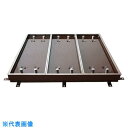 ■カネソウ 大口径マシンハッチ 充填用 屋内用 一般形 スチール製 ステンレス目地 (品番:S-2E-800-HANDORUTSUKI) (注番2525384)...