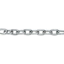 TRUSCO JIS F2106第一種規格相当 ロングリンクチェーン スチール ドブメッキ 線径6mm×長さ0.1M~1.0M (品番:TIC-6-LG-D-1...