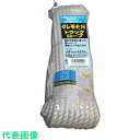 まつうら クレモナSトラックロープ(3打ち)9mmΦ×20m 両端リング加工 (品番:KMS-TR-920-WR)(注番2539053)