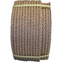 まつうら サイザル麻ロープ(3打ち) 24mmΦ×40m ドラム巻 (品番:SISAL-HEMP-24X40-DR)(注番2539054)・(法人・事業所限定,...