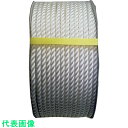 まつうら ポリエチレンロープ(3打ち)9mmΦ×150m 白 ドラム巻 (品番:PE-9X150WH-DR)(注番2539056)