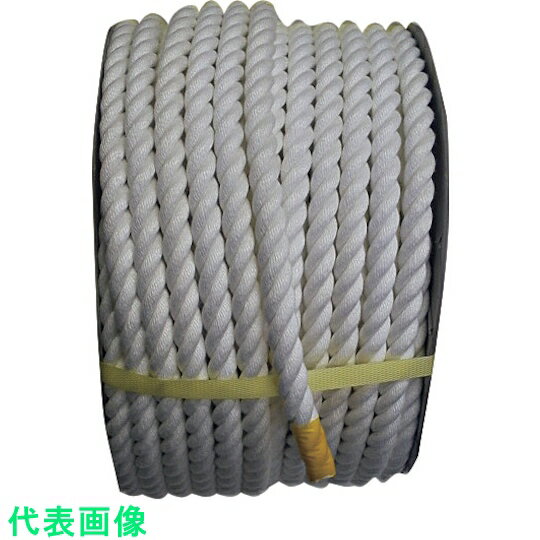 まつうら クレモナSロープ(3打ち)18mmΦ×80m ドラム巻 (品番:KMS-18X80-DR)(注番2539087)・(法人・事業所限定,直送元)