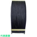 まつうら ポリエチレンロープ(3打ち)2mmΦ×700m 黒 ドラム巻 (品番:PE-2X700BK-DR)(注番2540623)