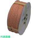 まつうら クレポリ混撚ロープ(3打ち)4mmΦ×200m ドラム巻 (品番:KP-R4X200-DR)(注番2540688)