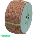 まつうら クレポリ混撚ロープ(3打ち)9mmΦ×150m ドラム巻 (品番:KP-R9X150-DR)(注番2543763)