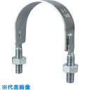TRUSCO SGP管用Uバンド スチール 呼び径 25A ねじ径3/8 (品番:TSGPU25A)(注番2546468)(4)