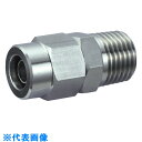 TRUSCO SUSメイルコネクタ 適用チューブ径12X10 ねじR1/2 (品番:TS12-04M)(注番2561042)(4)