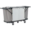 コンドル リネンカートSKF-2 (品番:CA687-002X-MB)(注番2565466)・(送料別途見積り,法人・事業所限定)【大型】