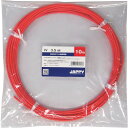 JAPPY ビニル絶縁電線 (品番:IV-3.5-SQ-RED-20M-JP)(注番2568875)・(送料別途見積り,法人・事業所限定,取寄)