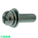 SUNCO 組込みねじ (+−)ナベP=3 (鉄 (または標準)・クロメート) M4×18 (600本入) (品番:10-00-0203-0040-0180-0...