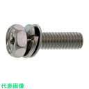 SUNCO 組込みねじ (+)アプセットP=4 (鉄 (または標準)・三価ホワイト) M8×35 (130本入) (品番:10-00-0104-0080-035...