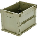 TRUSCO オリコン α折りたたみコンテナ 20L OD色 (品番:TR-S20-OD)(注番2594765)