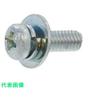 SUNCO 組込みねじ ペラウス (+)ナベP=3 (鉄 (または標準)・三価ホワイト)薄板用 M4×10 (900本入) (品番:10-00-Q003-004...