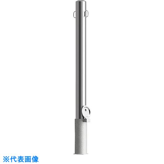 ■カネソウ　車止め　ステンレス製　脱着式　スチール製蓋　Eシリーズ （品番:EA1085RC-D）（注番2597939）・（法人・事業所限定,直送元）