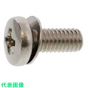 SUNCO 組込みねじ (+)バインドPK=1 (鉄 (または標準)・生地 (または標準)) M4×8 (1200本入) (品番:10-00-0407-0040...