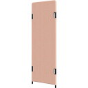 TOKIO フリージョイントパネル 横幅600mm×奥行き22mm×高さ1500mm ライトブラウン(レザー・本体のみ) (品番:PT20-L1560-L-A01-06)(注番2613866)・(送料別途見積り,法人・事業所限定)【大型】