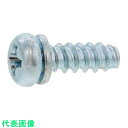 SUNCO 三価ホワイト BタイプナベP=2 4×12 (1200本入) (品番:30-00-8002-0040-0120-03)(注番2614558)・(送料...