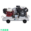 アネスト岩田 レシプロコンプレッサー(給油式) 軽便形コンプレッサ 2.2kW エンジン駆動 空気タンク容量11L (品番:PLUE22CB-10)(注番2616740)・(法人・事業所限定,直送元)(4)