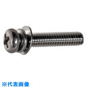 TRUSCO ナベ頭座金組込ねじ P=4 ステンレス M4×15 430本入 (ばね座金+JIS小形ワッシャー付き) ヘキサゴンパック (品番:S017-041...
