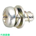 SUNCO 三価ホワイト PタイプナベP=4 4×8 (1000本入) (品番:30-00-9004-0040-0080-03)(注番2627159)・(送料別...