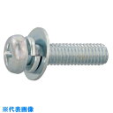 SUNCO 組込みねじ (+)ナベP=3 (鉄 (または標準)・クローム) M5×15 (450本入) (品番:10-00-0003-0050-0150-06)...