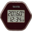 TANITA TANITA デジタル温湿度計 TT-573-BR (品番:TT573BR)(注番2683246)