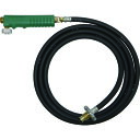 TRUSCO プロパンバーナー用ホース 3M バルブ付 (品番:TB-H3MB)(注番2735610)