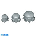 島田 アルミニウム合金鋳物 耐圧防爆構造ターミナルボックス(三方向) PF1 (品番:STH-04T-28)(注番2813084)・(送料別途見積り,法人・事業...