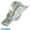 TRUSCO ステンレス ベアリング戸車(木製建具用) 丸型(コ型枠) Φ42 (2個入) (品番:THS-15-42M)(注番2852586)