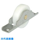 TRUSCO ベアリング戸車(木製建具用) 平型(コ型枠) Φ35 (2個入) (品番:THS-10-35F)(注番2852675)
