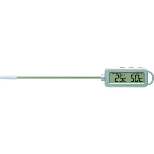 dretec　クッキング温度計　シルバー （品番:O-276SV） （注番2866335）・ （送料別途見積り,法人・事業所限定,直送）