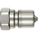 日東 SPカプラ タイプAプラグ ステンレス製 ニトリルゴムNBR(SG) 相手側取付サイズR1(07904) (品番:8P-A-SUS-NBR)(注番2921...