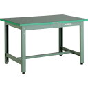 TRUSCO 中荷重作業台(800kg)GW型 900X750XH742 ビニールマット張り グリーン色 (品番:GWP-0975E2)(注番3012352)・(法人・事業所限定,直送元)(3)