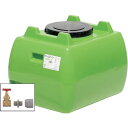 □スイコー ホームローリータンク200 緑 (フタ含む) ドレンバルブセット (25A)付 (品番:HLT-200(GN)+VALVE-SET25A)(注番31...