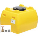 □スイコー ホームローリータンク300 レモン (フタ含む) ドレンバルブセット (25A)付 (品番:HLT-300+VALVE-SET25A)(注番3149...