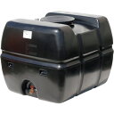 □スイコー スーパーローリータンク 1200L 黒 (フタ含む) 直付けスリースバルブ50A付 (品番:SLT-1200-BK+SV50A)(注番3149570...