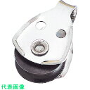■水本 滑車 プーリーブロック 車径25mm 車溝幅7.5mm (品番:A-1425)(注番3169819)・(送料別途見積り,法人・事業所限定,取寄)