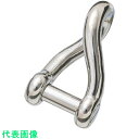 ■水本 沈みヒネリシャックル 呼び6mm (品番:A-1719)(注番3171399)・(送料別途見積り,法人・事業所限定,取寄)