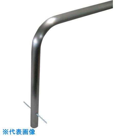 ■カネソウ　駐輪パイプ　ステンレス製　自転車・バイク盗難防止用　（品番:JP-S20B）（注番3218351）・..