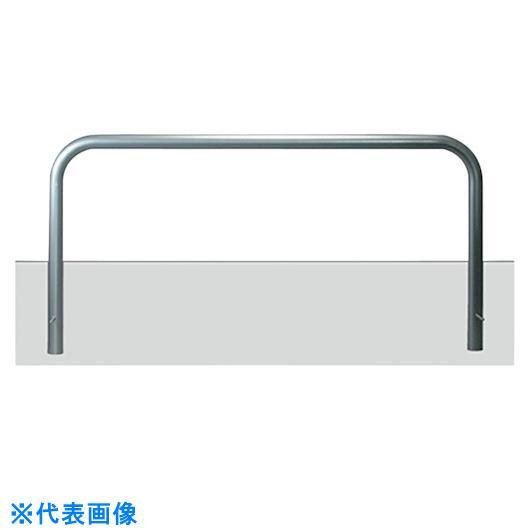 ■カネソウ 駐輪パイプ スチール製 焼付塗装 自転車・バイク盗難防止用 (品番:JP-G1235B)(注番3219826)・(法人・事業所限定,直送元)