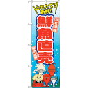 sign city のぼり旗 鮮魚直売 No.SNB−1539 W600×H1800 (品番:6300015990)(注番3228841)・(法人・事業所限定,...