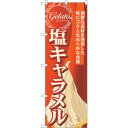 sign city のぼり旗 塩キャラメル (ジェラート) No.SNB-334 W600×H1800 (品番:6300017138)(注番3236777)・(法人・事業所限定,直送元)