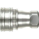 日東 SPカプラ タイプAソケット ステンレス製 ニトリルゴムNBR(SG) 相手側取付サイズR1 1/2(19109) (品番:12S-A-SUS-NBR)(...