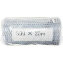 WAKI 金網カラ-亀甲 23X10X300X25M ホワイト (品番:102163000)(注番3346225)・(送料別途見積り,法人・事業所限定,取寄)